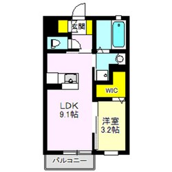 レアルコンフォートⅡの物件間取画像